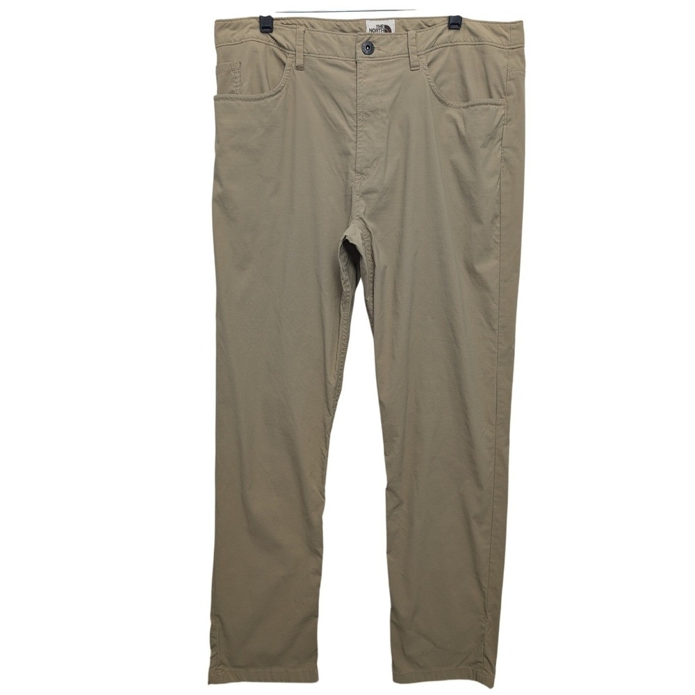 The North Face Motion Pants Mens 34 Khaki Tan Stretch Hiking NF0A3BE3